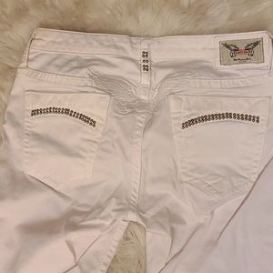 Robin's Jean Straight Leg White